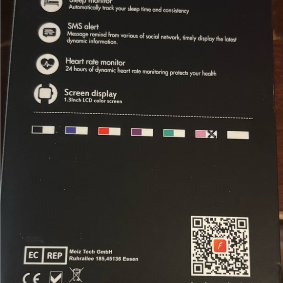 Smart Wearable Pink Watch - Picture 8 of 9